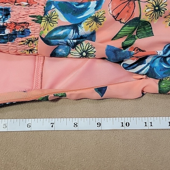 Pink Owl Bustier Mini Dress Size Medium EUC - Picture 10 of 10